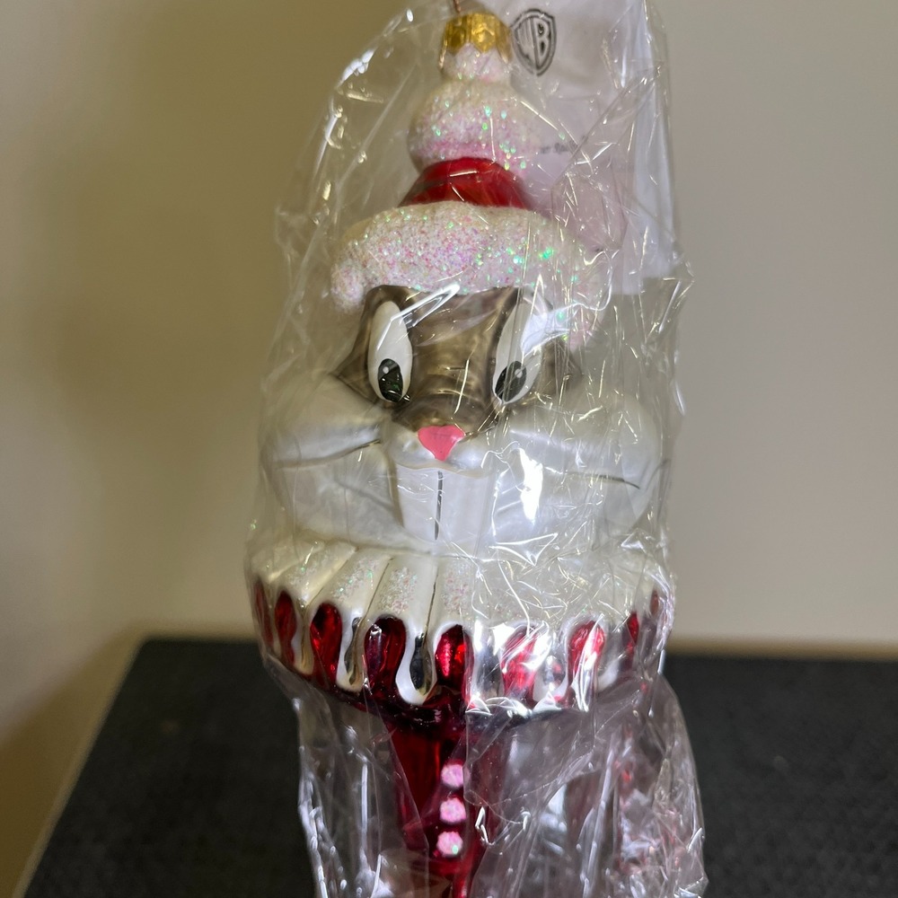 Radko Warner Bros Ornament Santa Bugs Bunny Sprite Icicle LTD ed, NEW - Picture 4 of 16